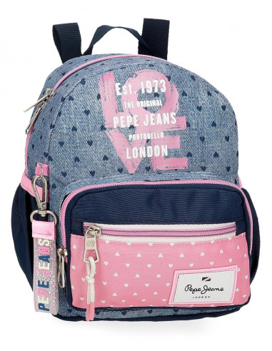 6822021 BACKPACK 23CM. NONI DENIM